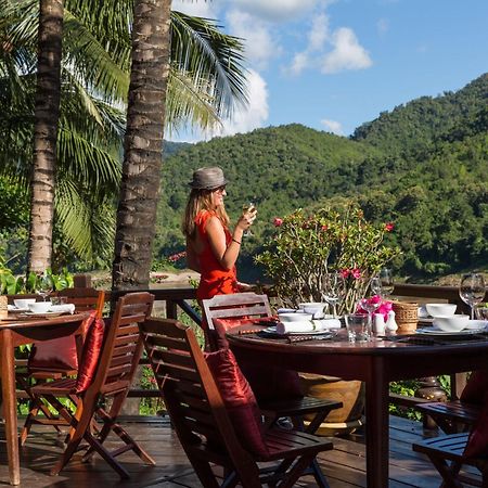 The Luang Say Lodge Muang Pakbèng Eksteriør bilde