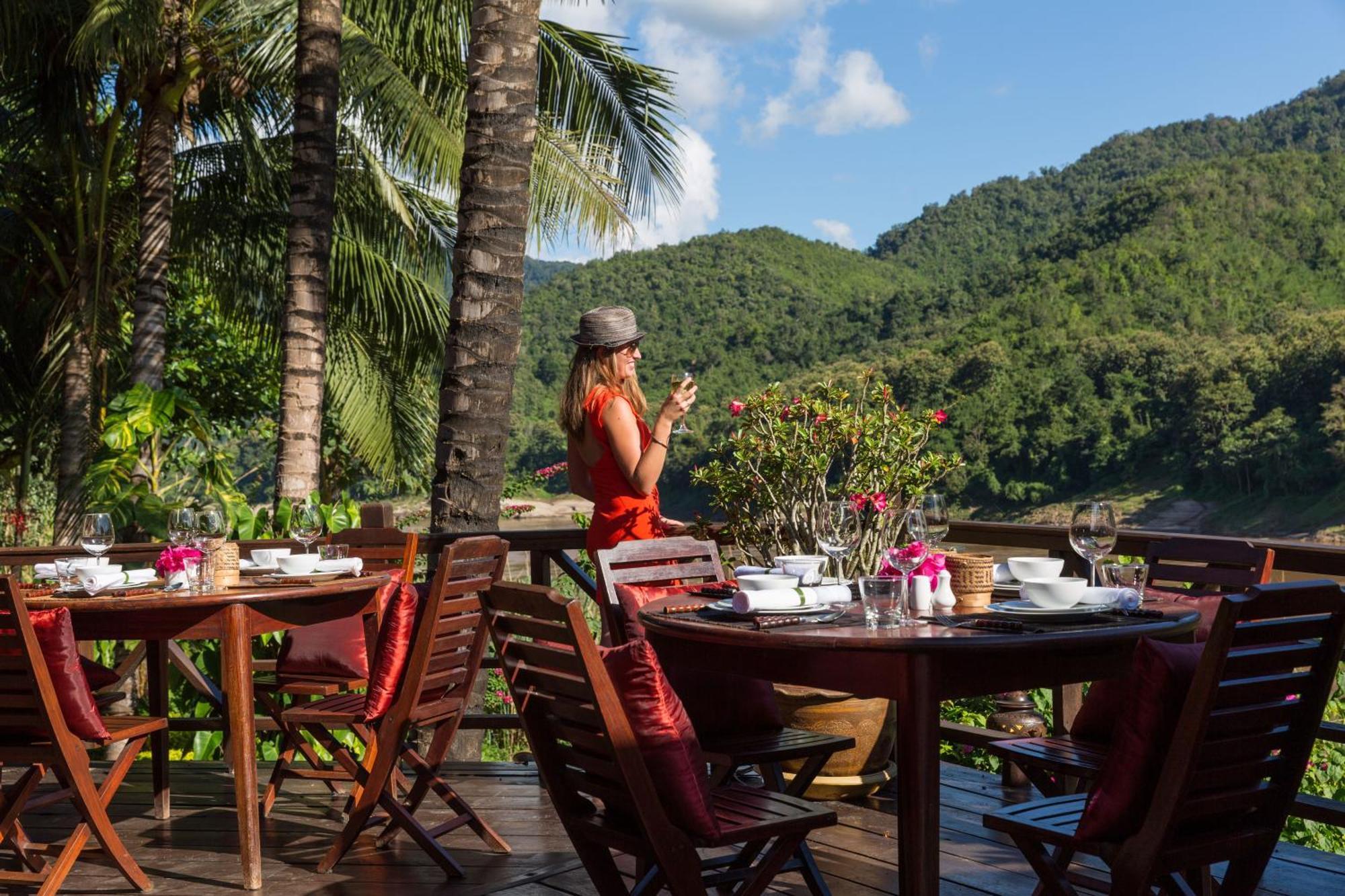 The Luang Say Lodge Muang Pakbèng Eksteriør bilde