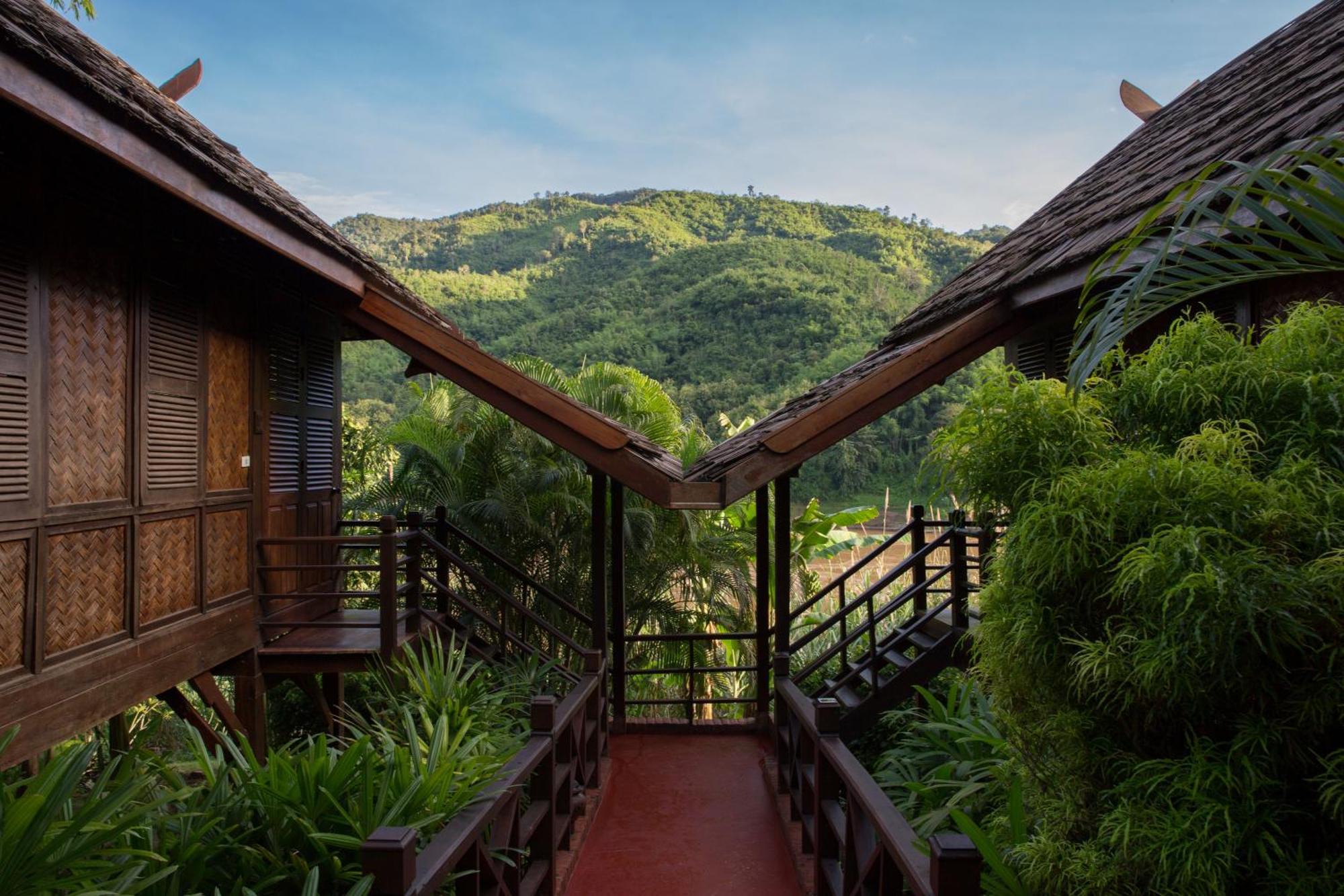 The Luang Say Lodge Muang Pakbèng Eksteriør bilde