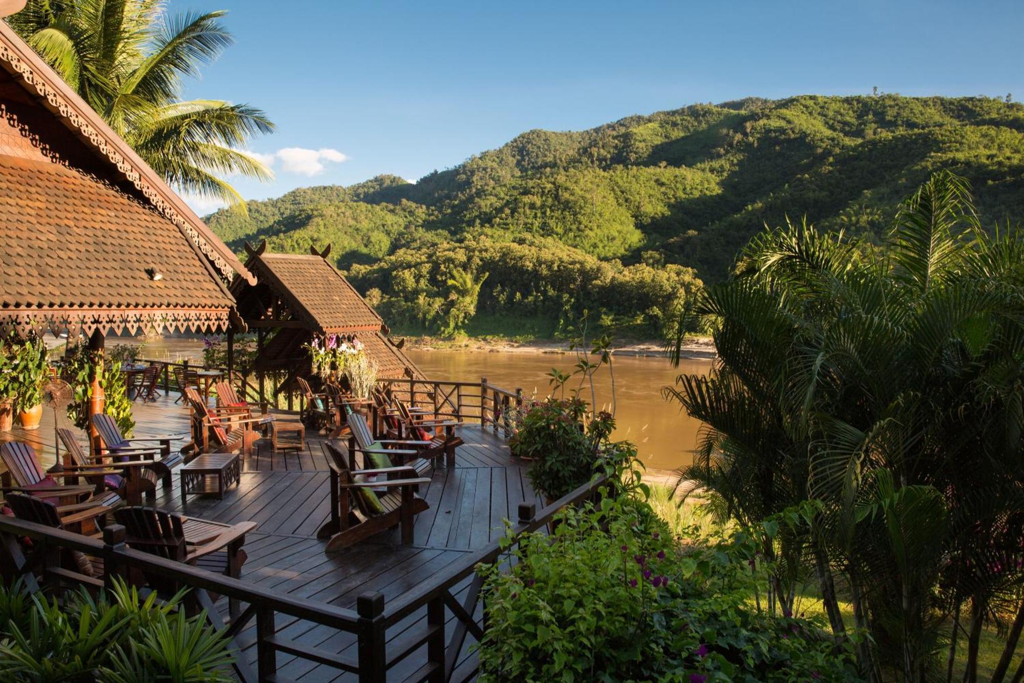 The Luang Say Lodge Muang Pakbèng Eksteriør bilde
