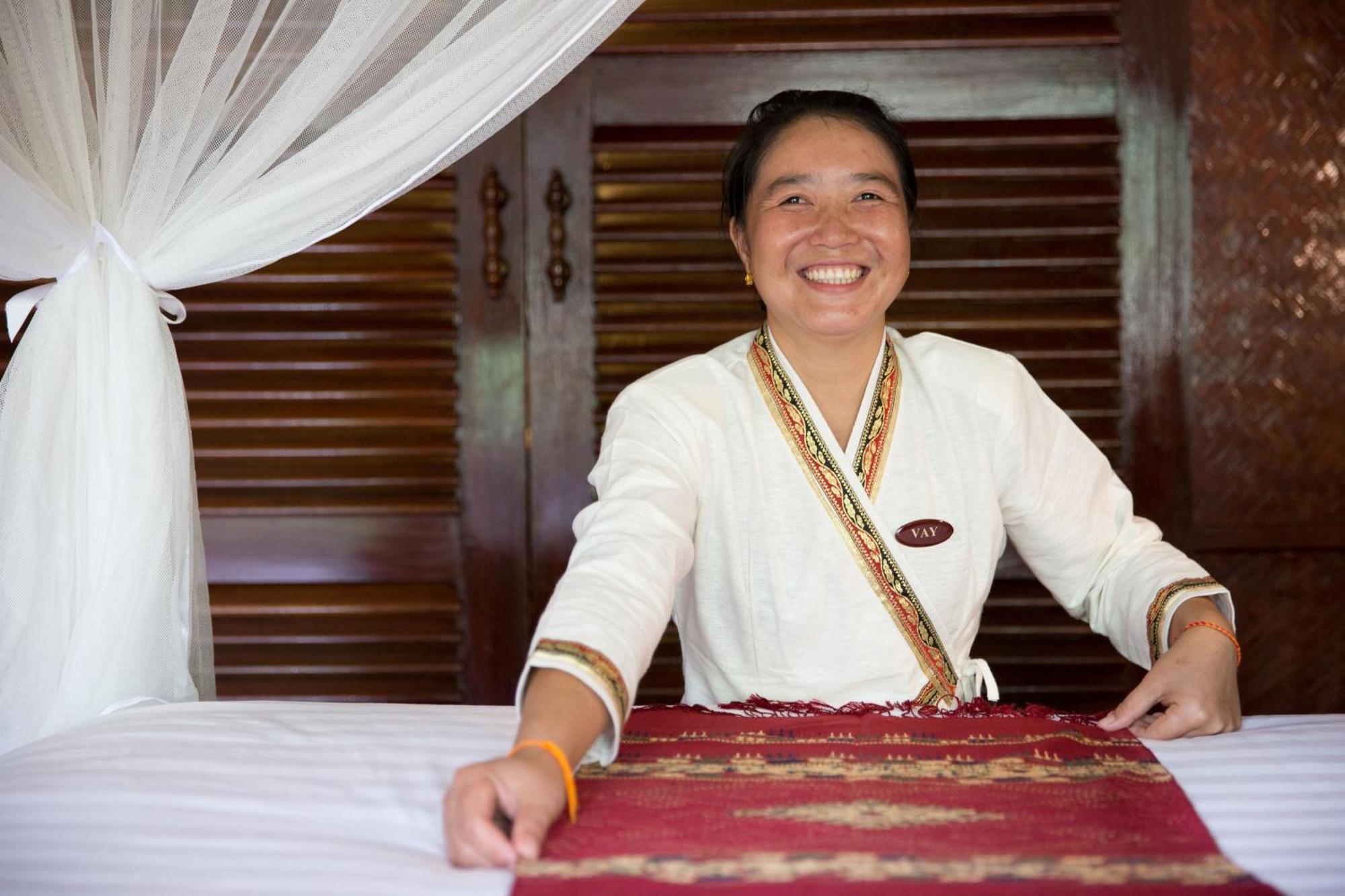 The Luang Say Lodge Muang Pakbèng Eksteriør bilde