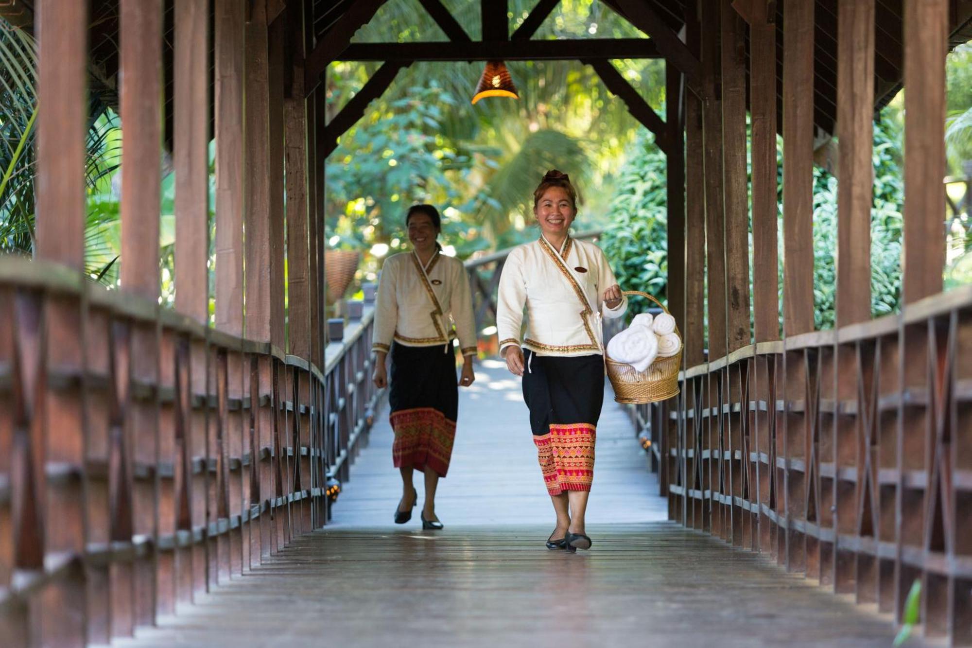 The Luang Say Lodge Muang Pakbèng Eksteriør bilde