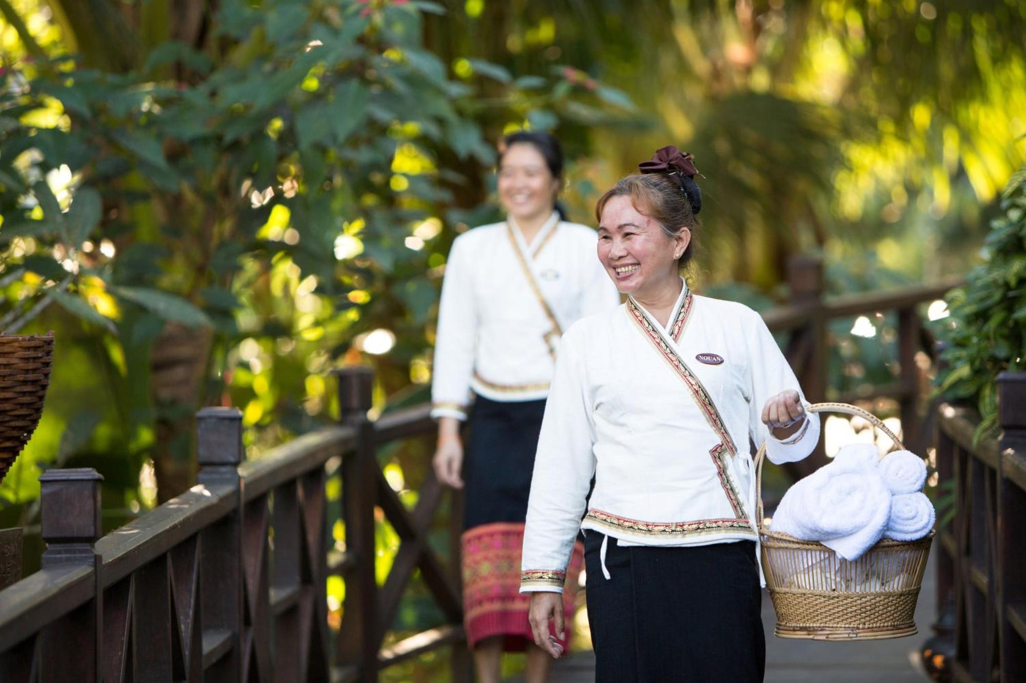 The Luang Say Lodge Muang Pakbèng Eksteriør bilde