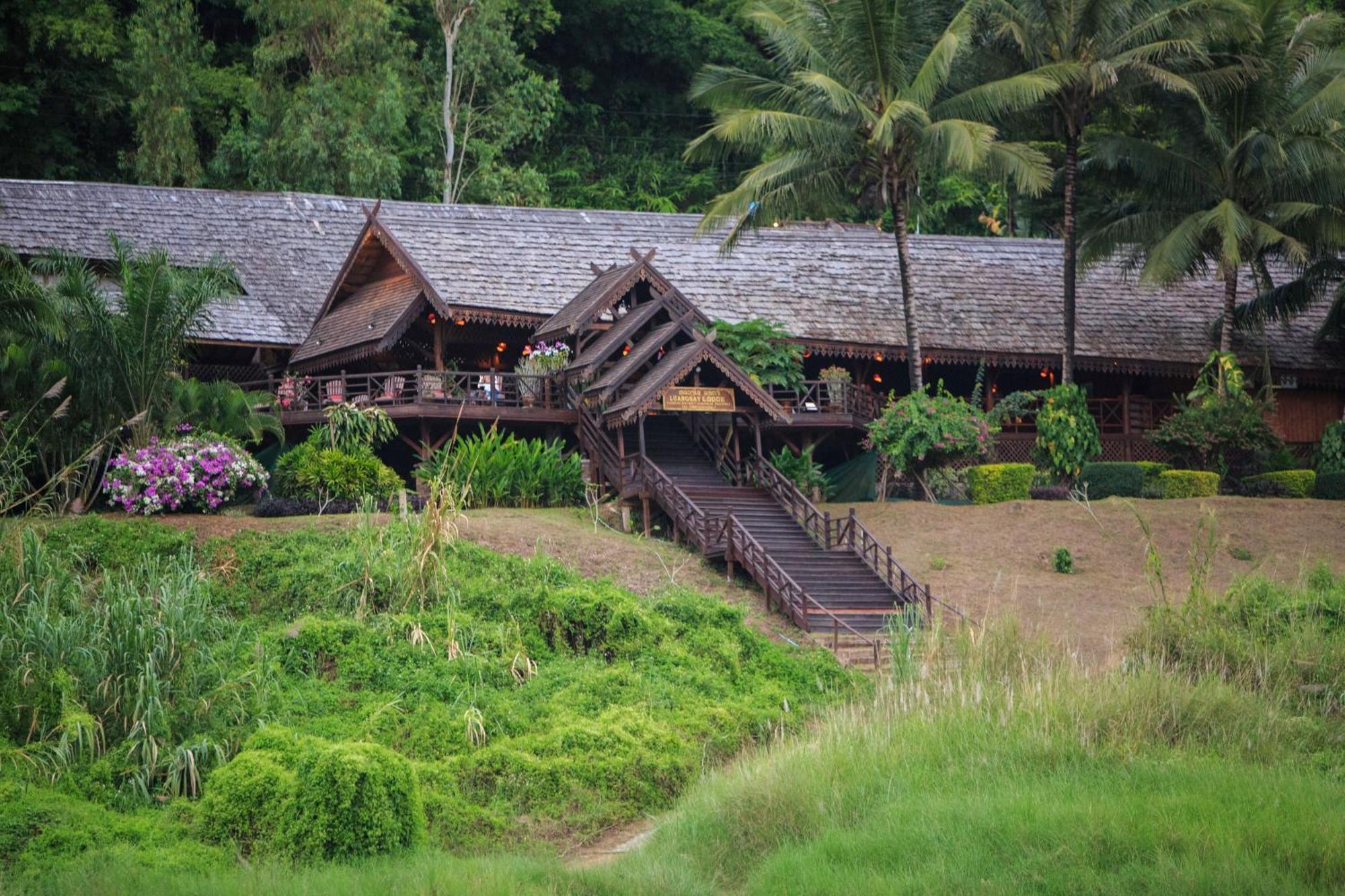 The Luang Say Lodge Muang Pakbèng Eksteriør bilde