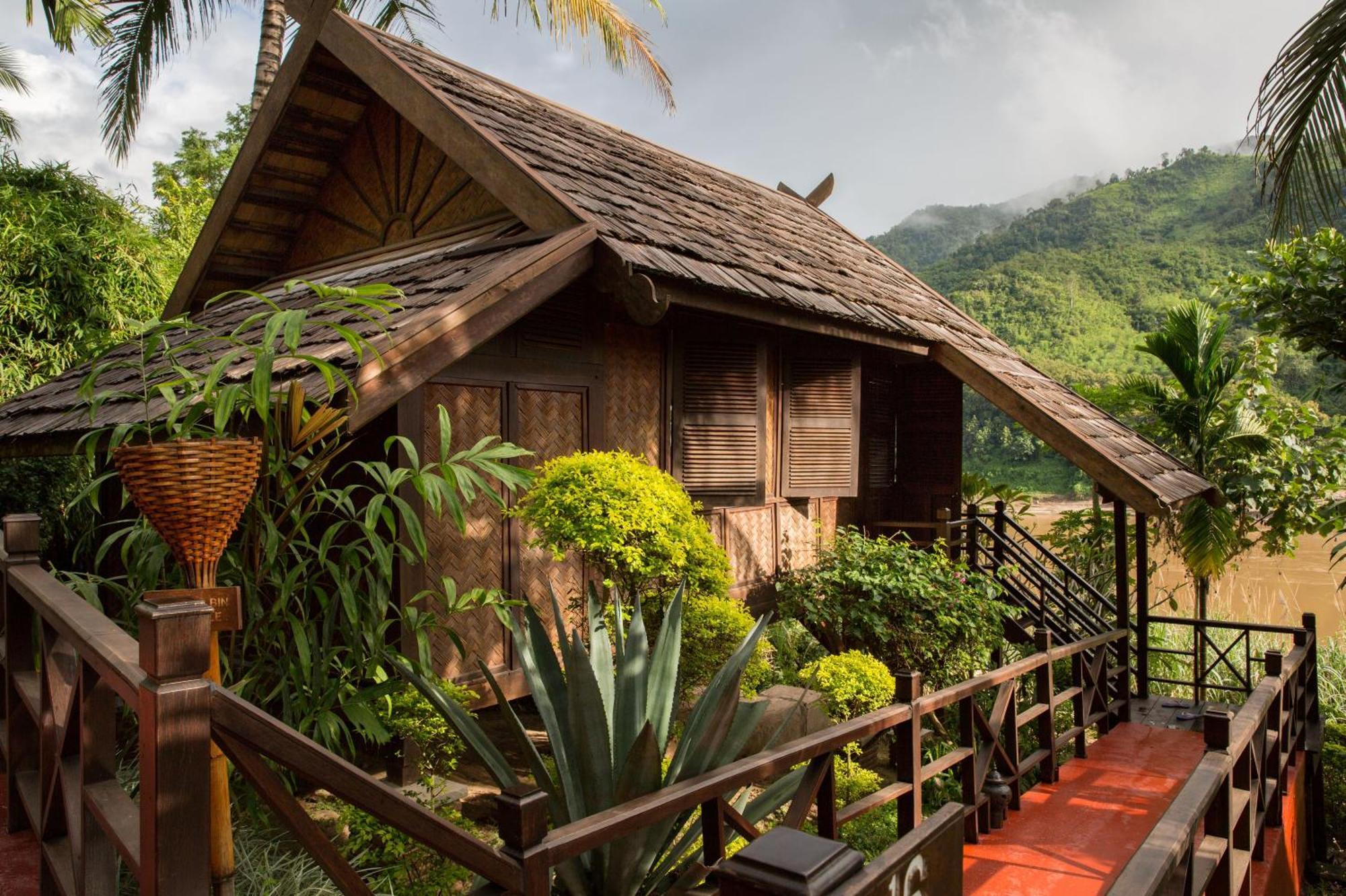 The Luang Say Lodge Muang Pakbèng Eksteriør bilde